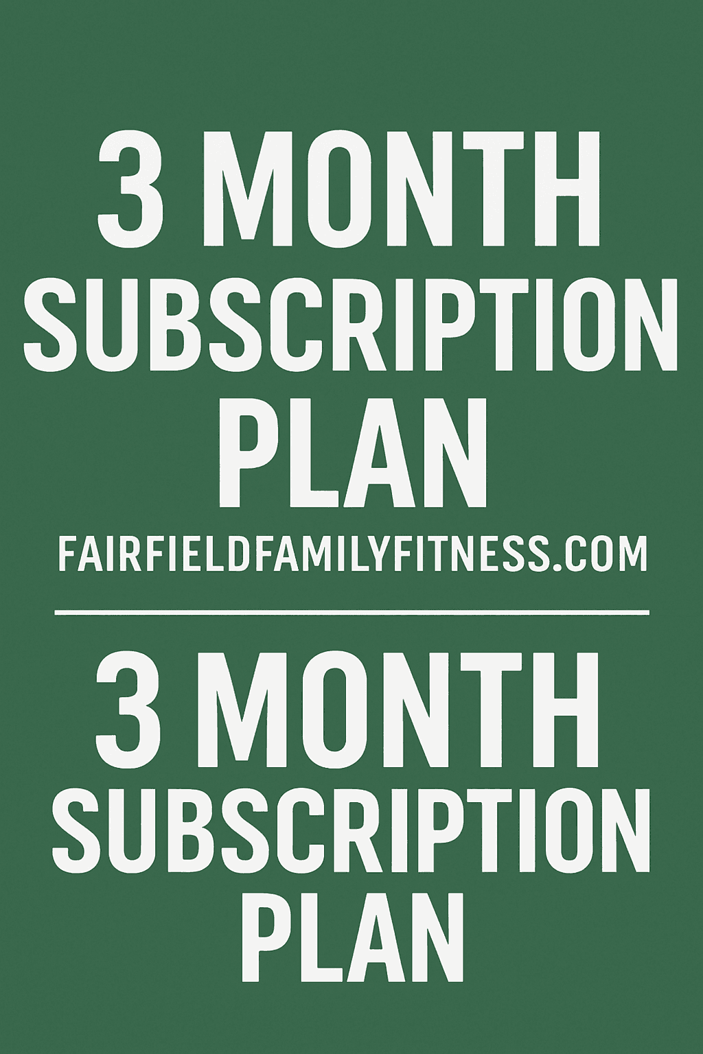Online Coaching 3 Month Plan